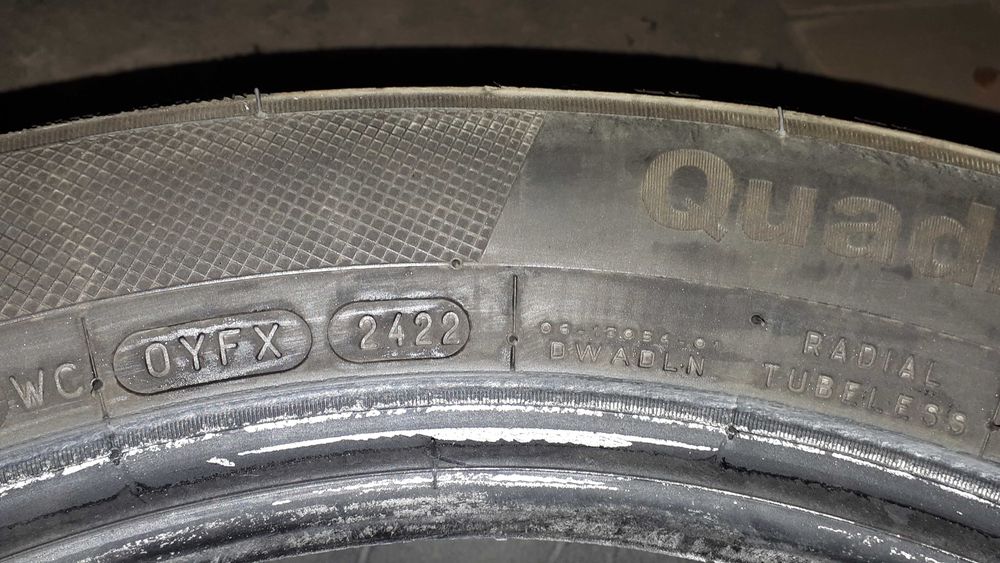 Гуми всесезонни kleber.150€. четирите.