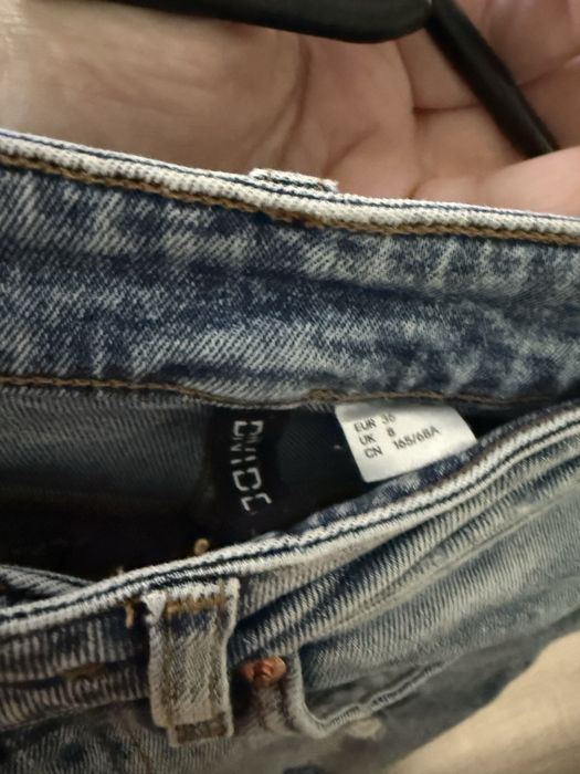 Дамски дънки Mom fit H&M
