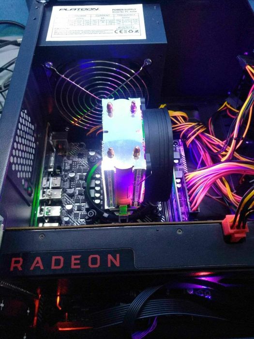 Системный блок Intel Core i3 ( 10 avlod ), RX570 4gb, DDR4 8gb ozu