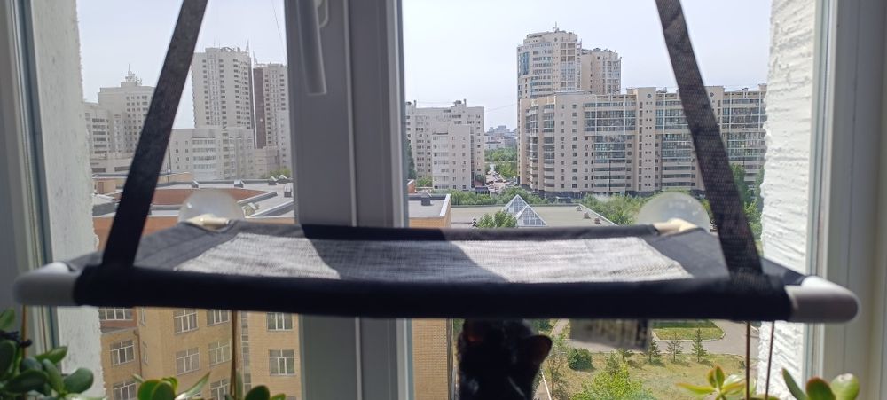 Гамак для кошек, очень удобная