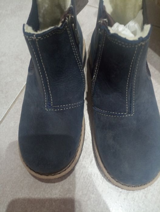 Детски боти KAVAT от естествена кожа