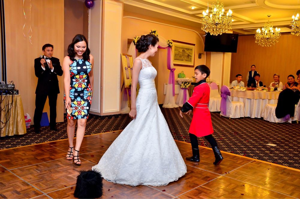 изысканное свадебное платье