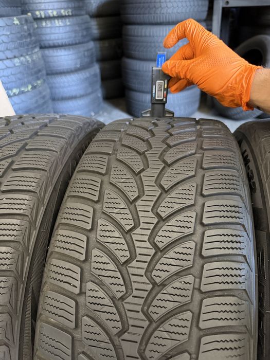 4 anvelope iarna 225/50/17 , Bridgestone, RunFlat  , 6.5-7 mm !