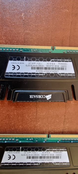 RAM памет 16 GB Corssair Vengeance DDR3