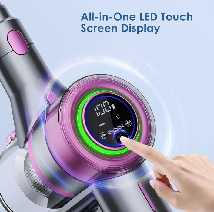 Aspirator vertical portabil fără fir Lubluelu Mate 40