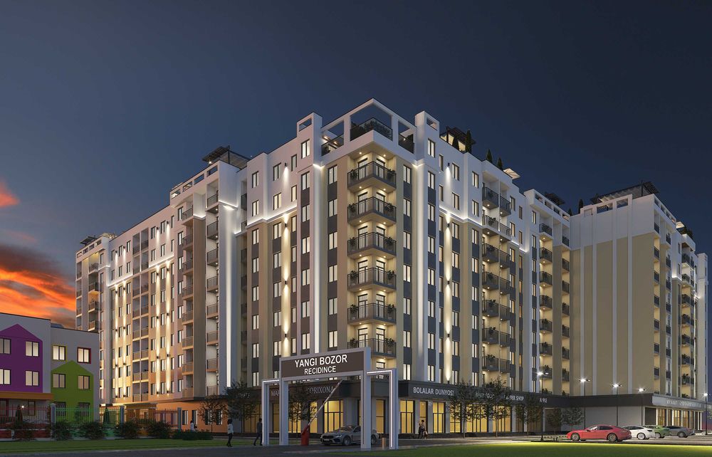 2-к квартира 63.1 м²