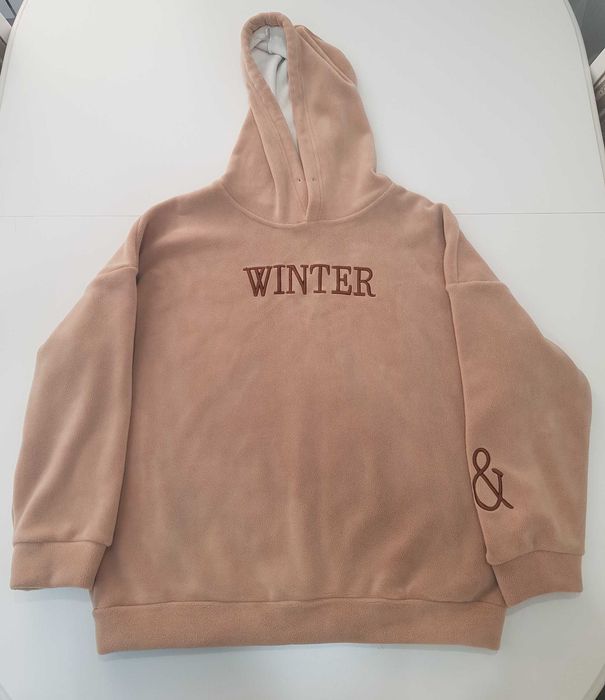 Худи модный тёплый свитер с капюшоном