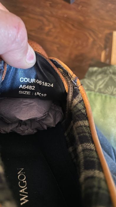Pantofi din piele naturală maro mărimea 44