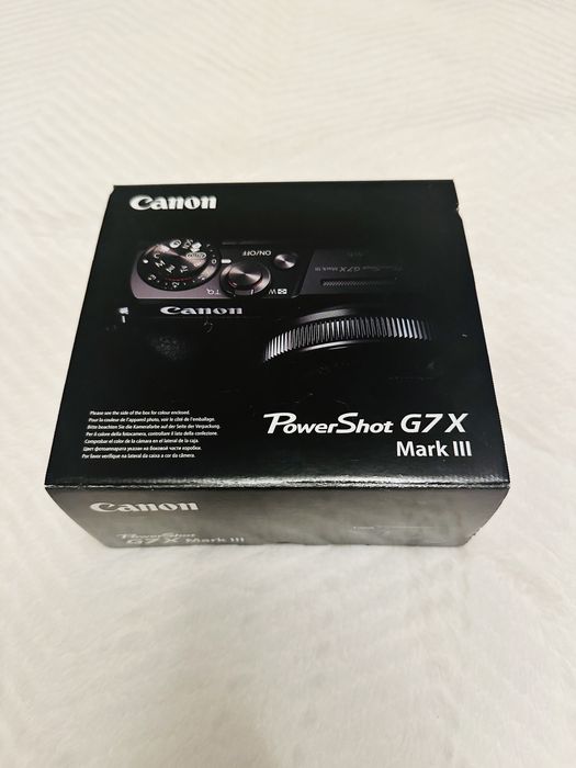 Cameră digitala Canon G7x Mark III