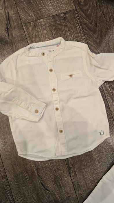 Ризана Zara, панталон Bikkembergs,  жилетка Zara размер 98см или 2-3 години