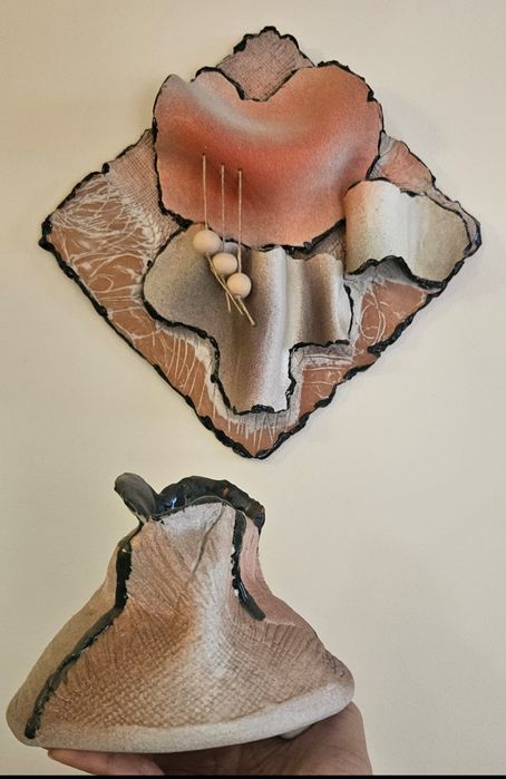 Ръчно изработени пано и кашпа