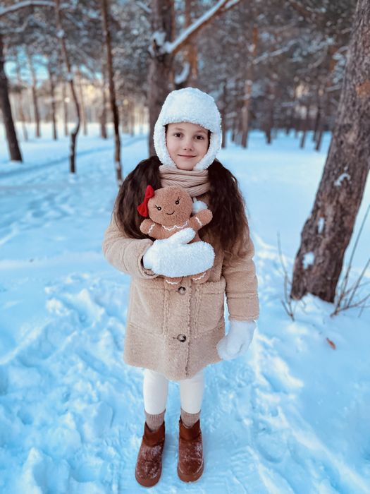 Zara дубленка демисезонная