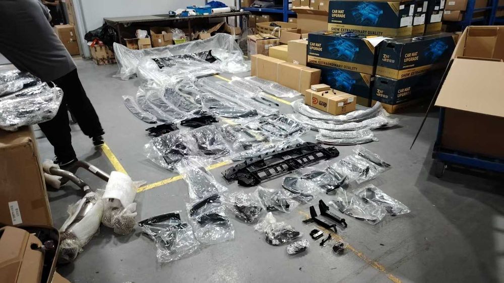 Porsche Cayenne 9Y0 Turbo Пакет Body Kit Retrofit Tunning