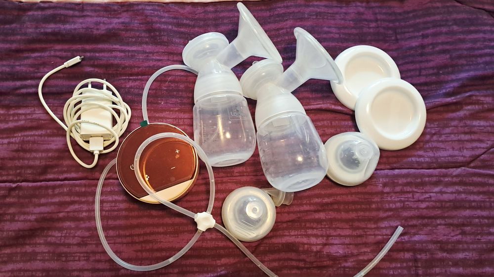 LORELLI Premium Двойна електрическа помпа за кърма DAILY COMFORT РОЗОВ