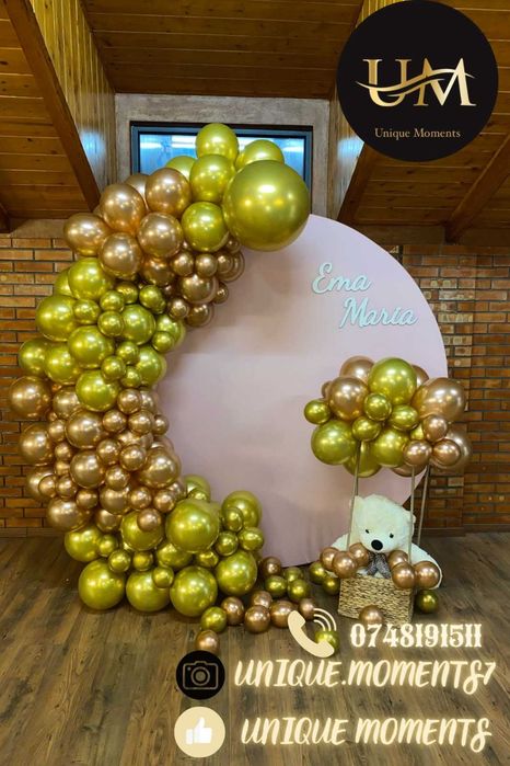 Cabina Foto Oglinda Magica  Fum greu Baloane explozive Arcada Baloane,