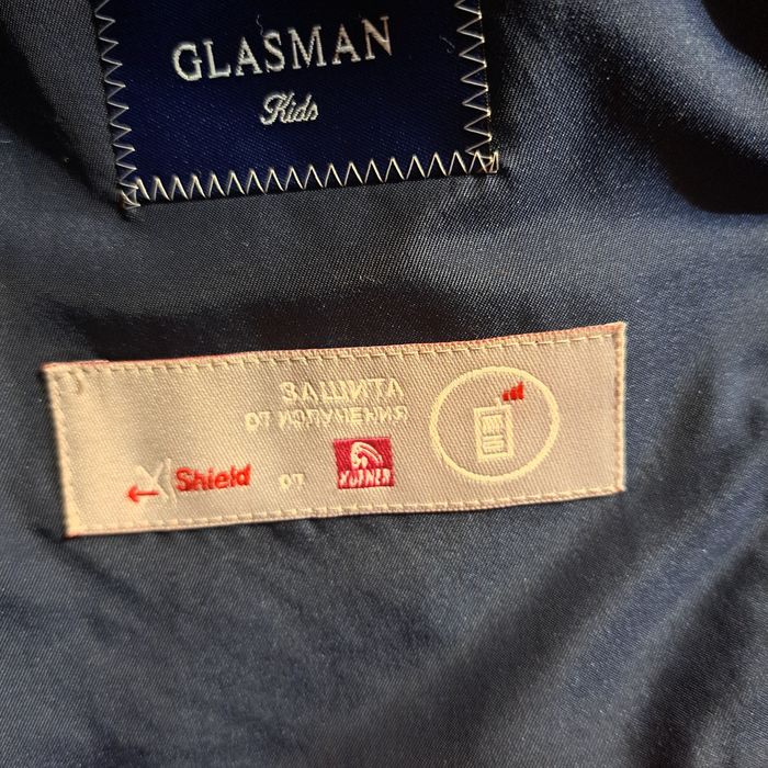 Продам костюм с брюками темно синий