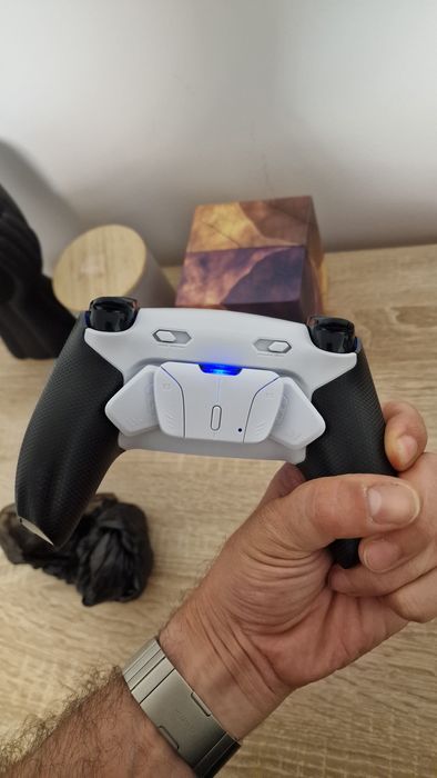 Controller PS5 Original + RGB + ExtremeRate Rise4 plus max