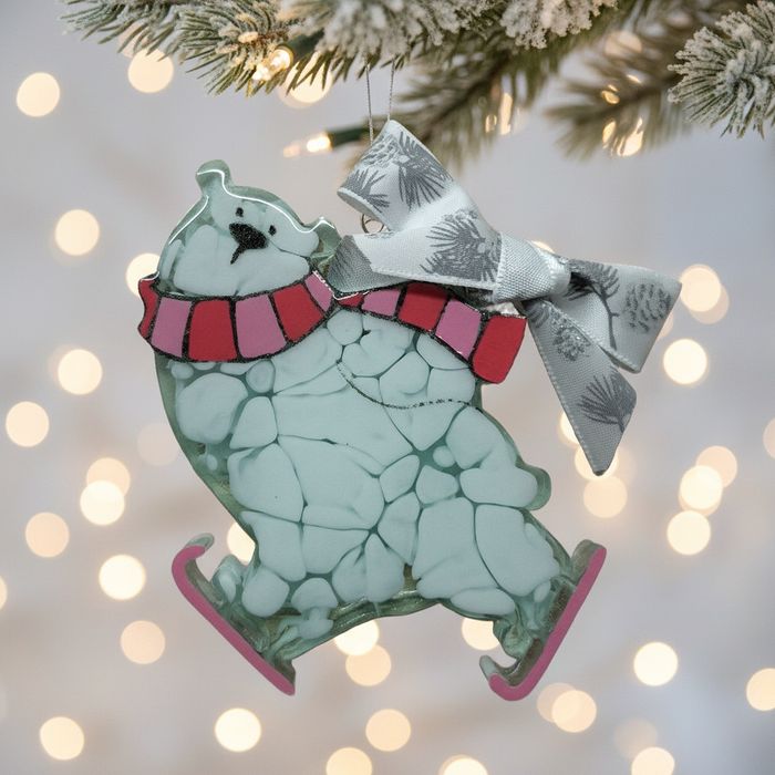 Ёлочные игрушки из эпоксидной смолы