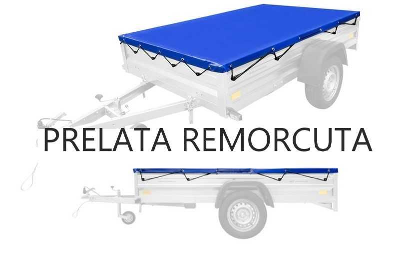 Prelata remorca 750 kg - gri - 211 X 120 cm