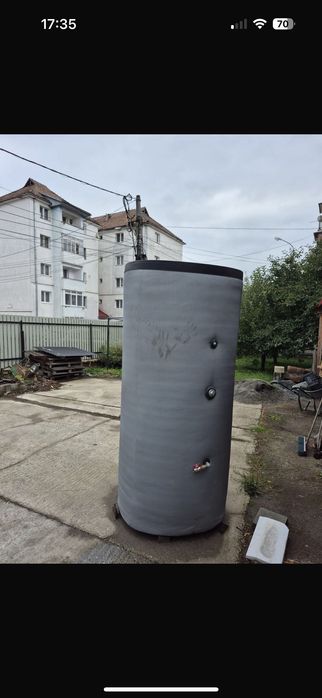 Centrală pe lemne 30 kW Thermostahl + Puffer 1000L + Accesorii