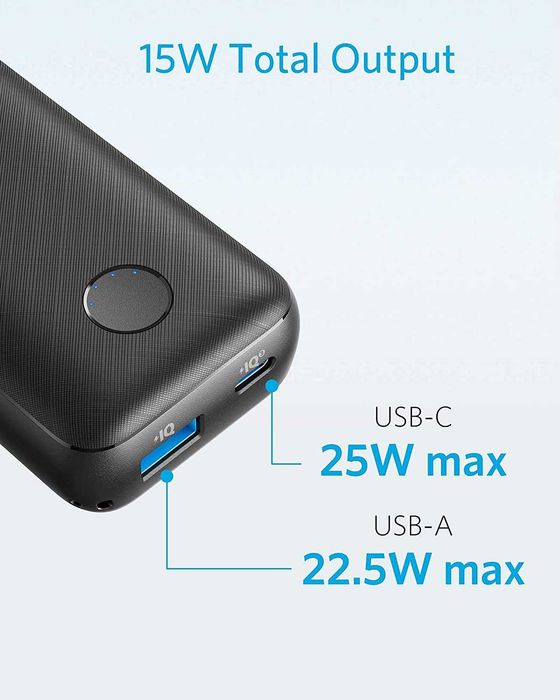 Anker PowerCore 10000 Redux[Upgraded]-USB-C батерия