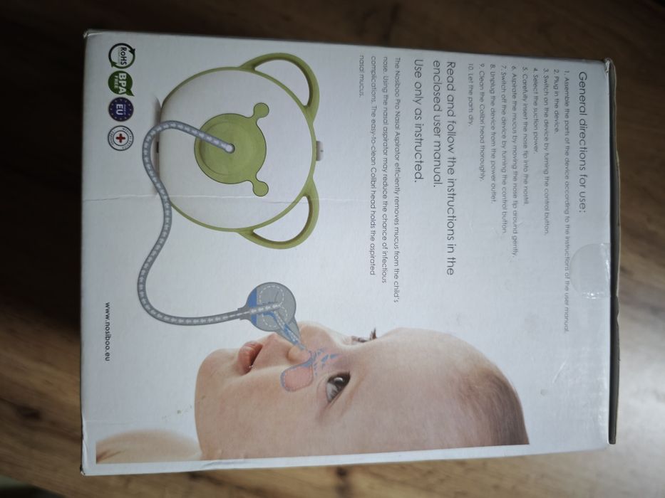 електрически назален аспиратор Nosiboo Pro