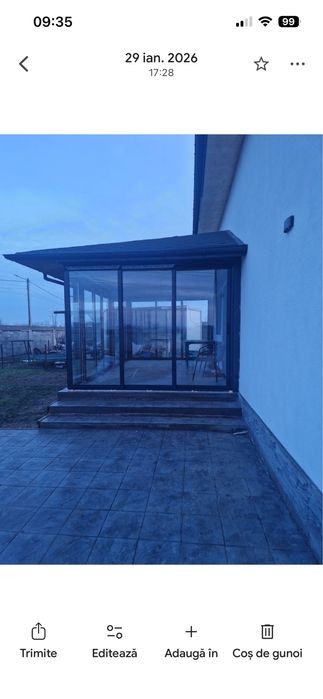 Usi glisante pentru terase si foisoare