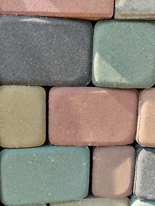 Брусчатка Старый город Вибропресс  6 см.