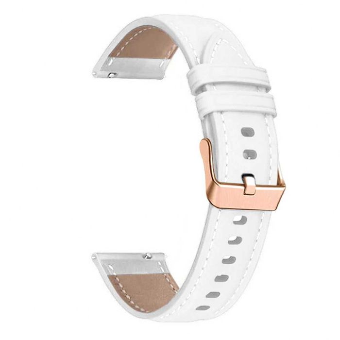 Curea piele 18mm ceas HUAWEI WATCH GT4 41mm GT3 Pro 43mm GT3 GT2 42mm Garmin Venu 3S Fossil