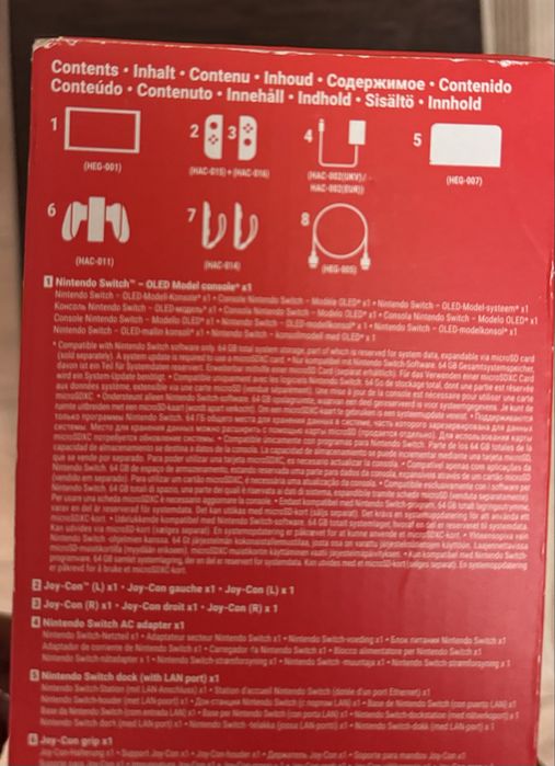 СПЕШНО!!! Nintendo switch OLED с аксесоари