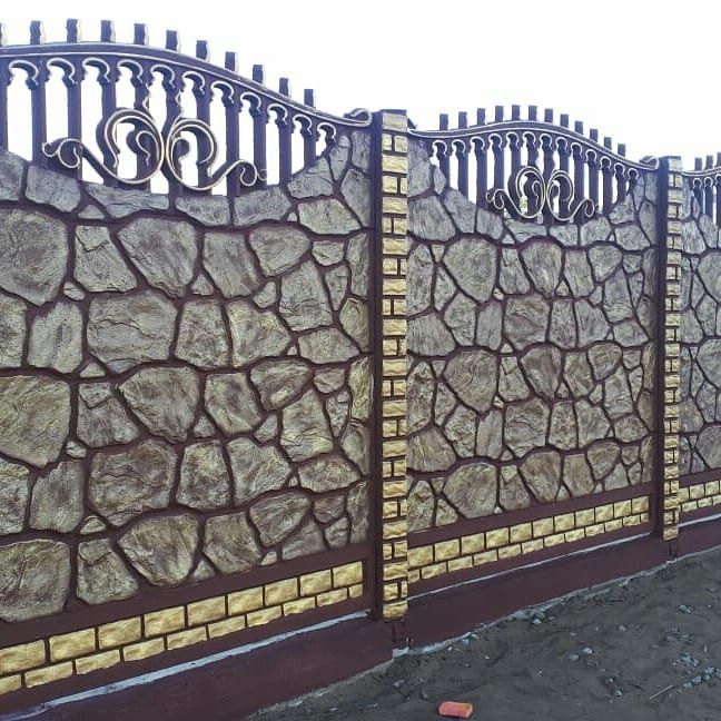 Продам формы для изготовления декоративно-бетонных ограждений(заборов)