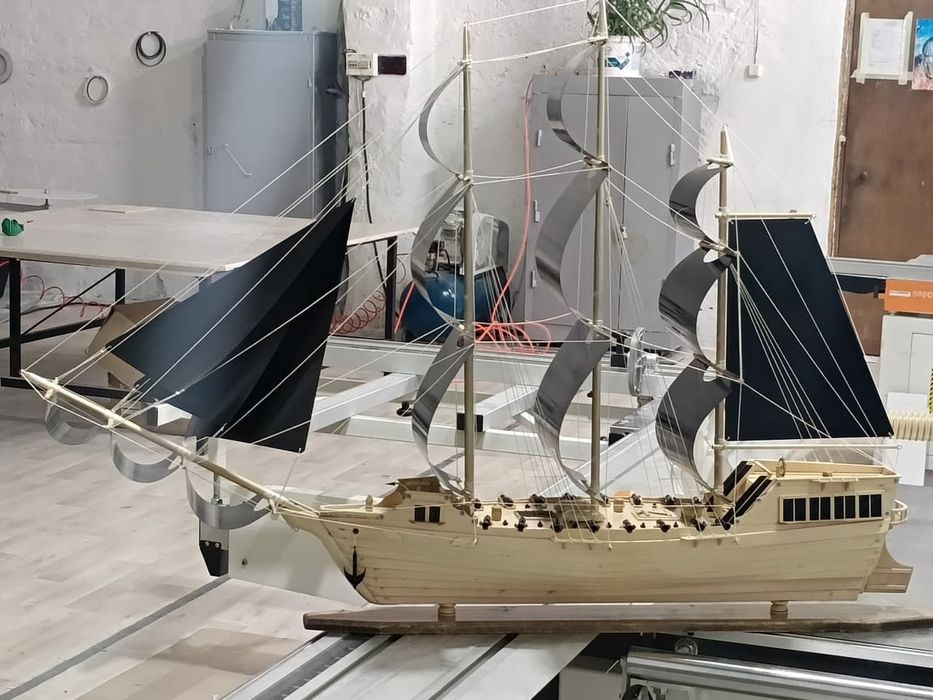 Корабль ручной работы