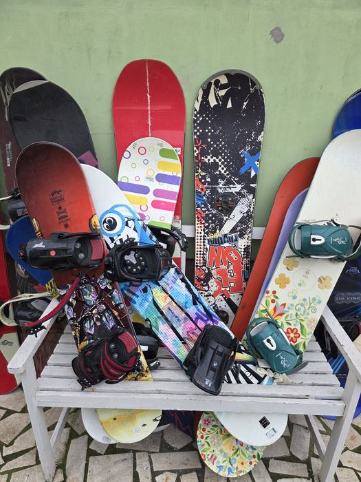 Snowboard cu legaturi