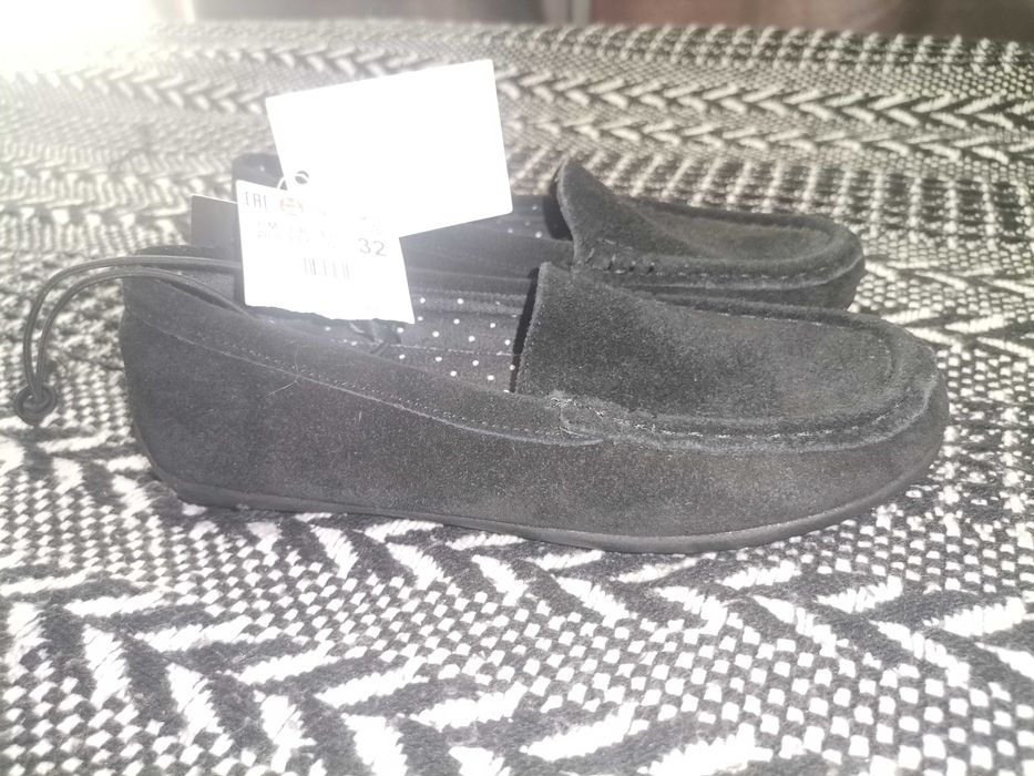 Mocasini/pantofi băieți piele intoarsa