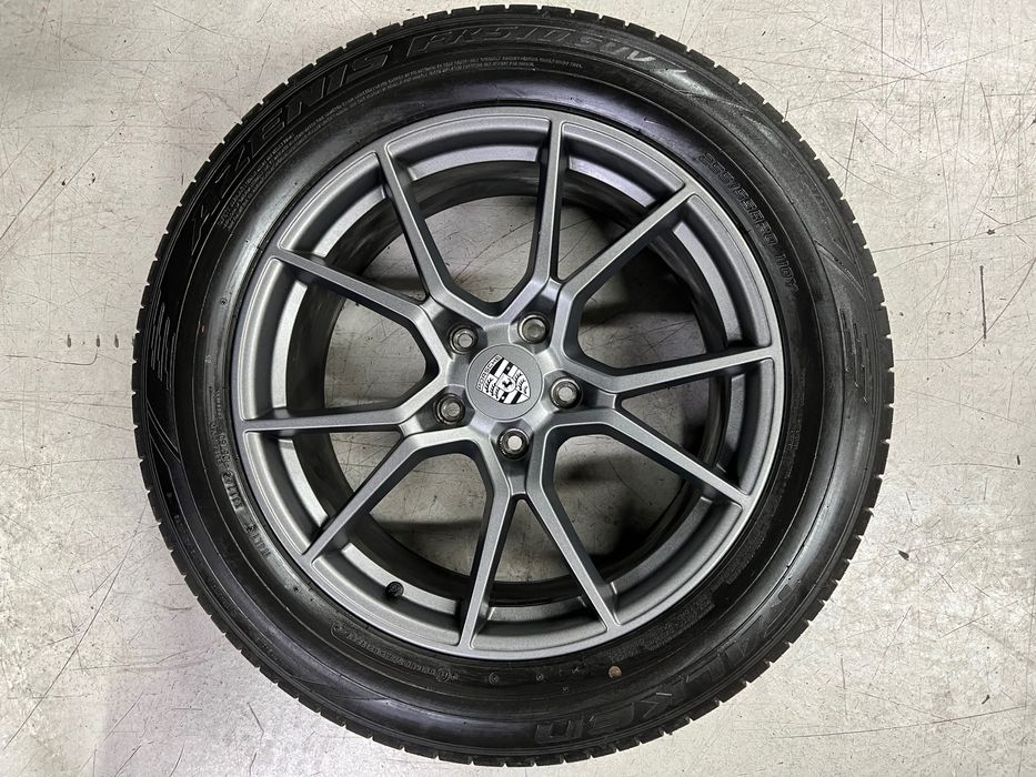 Jante Originale Porsche Cayenne 3 R20 S Vesuvius Grey