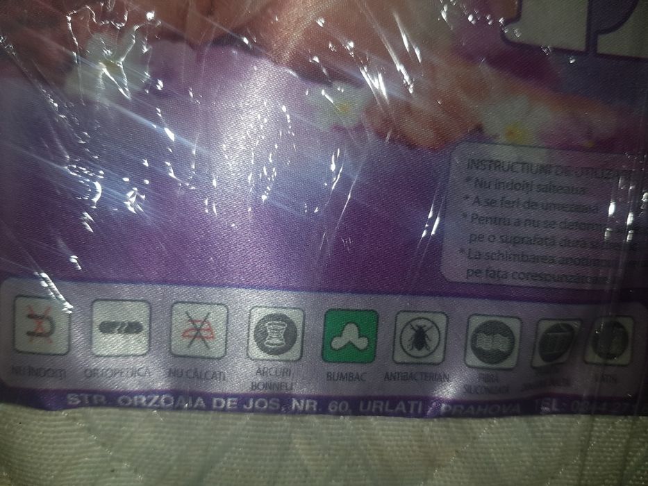 Saltea nouă  LUX ORTOPEDIC  dimensiuni 120-60