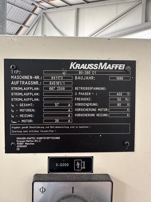 Vând mașini Injectie mase plastice