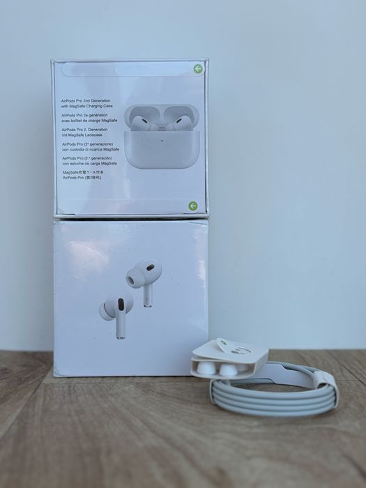 Airpods pro generatia 2 noise canceling activ sigilate