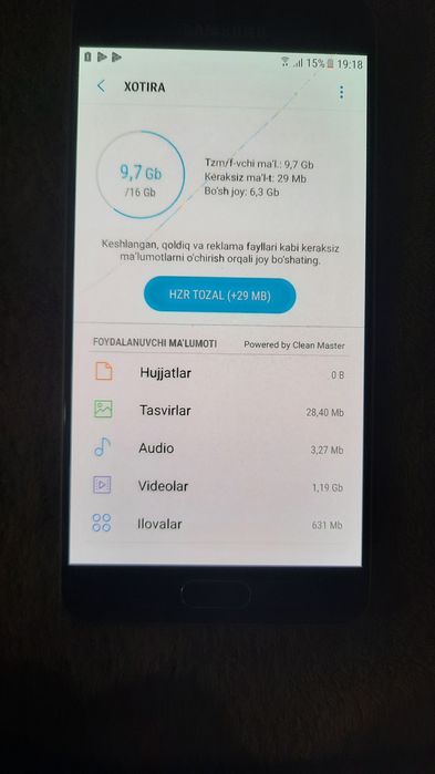 Samsung s8Plus sotiladi