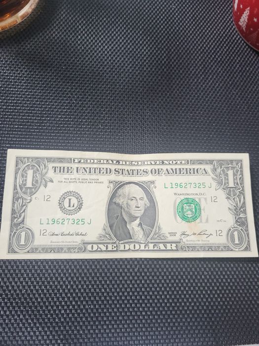 Bacnote 1 dolar .