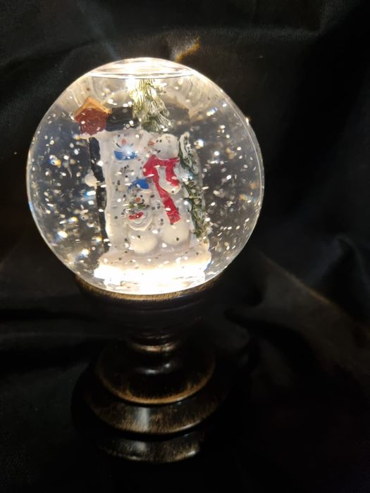 Glob cu zapada nou, in cutie.