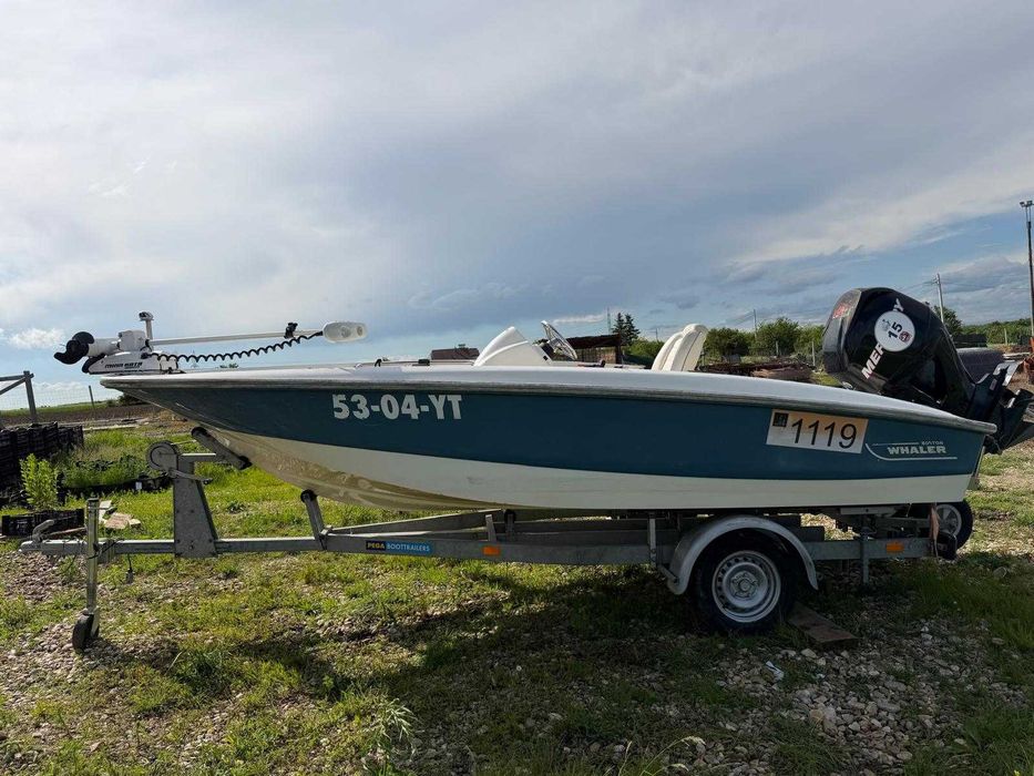 UNSINKABLE Boston Whaler 150 Super Sport + Mercury 60HP + Peridoc
