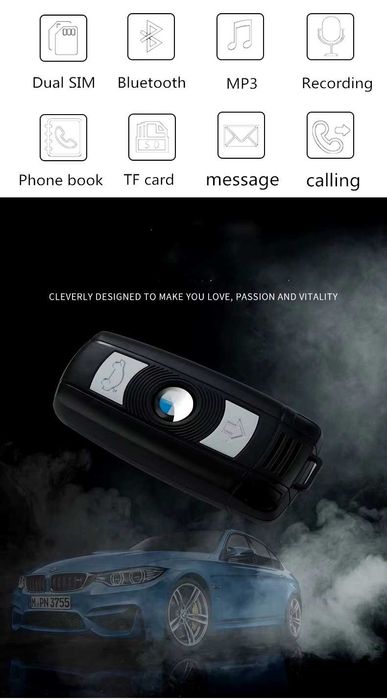 Mини телефон промяна на гласа смяна на глас малък ключ BMW mini Tel