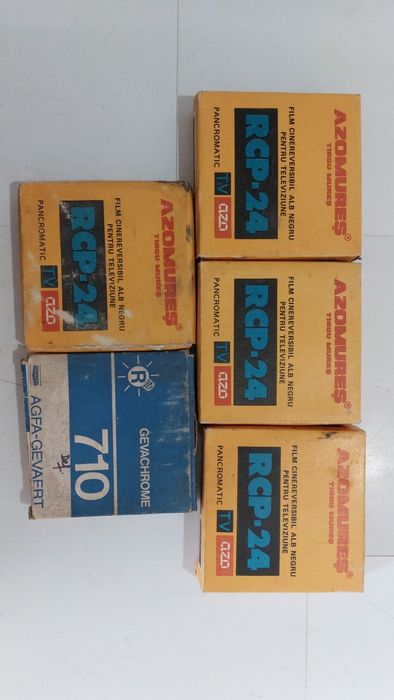 Filme16 mm Azomures și Agfa Gevaert