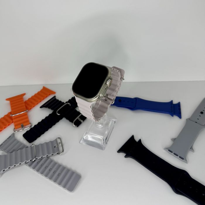 Smartwatch cu look de Applewatch Ultra + 7 curele CADOU