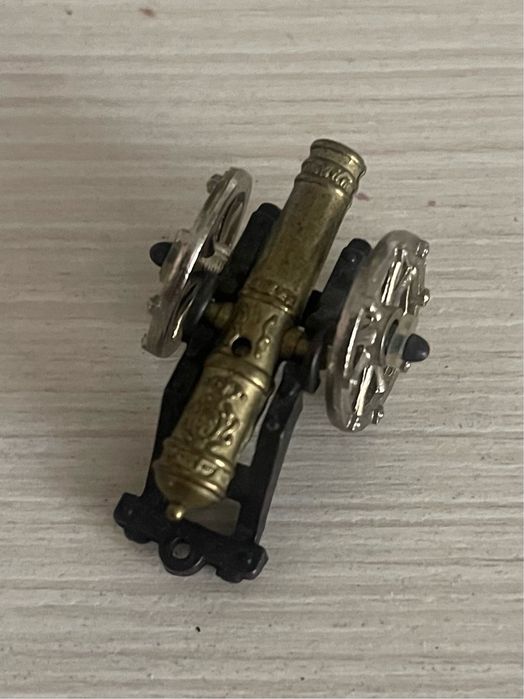 Мини статуэтка пушка металл-пластик, 4 см