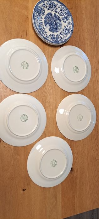 Portelan englezesc Ironstone 5 farfurii fel principal