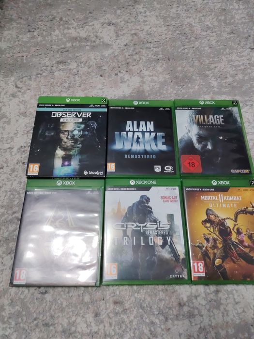 Joc original Xbox one s x  Mk11 ultimate Alan wake