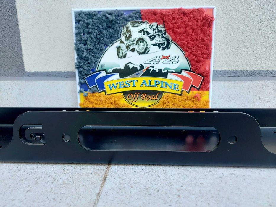 Placa universala troliu auto / suport troliu 94 cm x 19 cm OFF ROAD