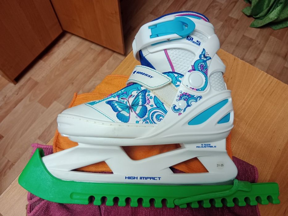 Коньки раздвежные детские